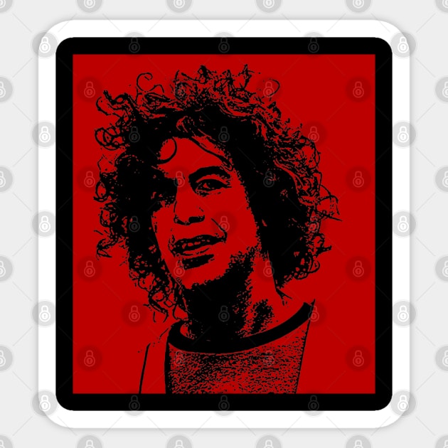 abbie hoffman Sticker by oryan80